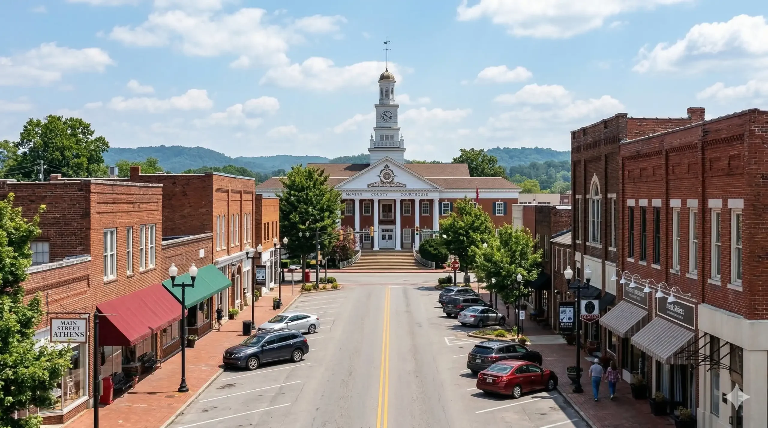 athens tn service area